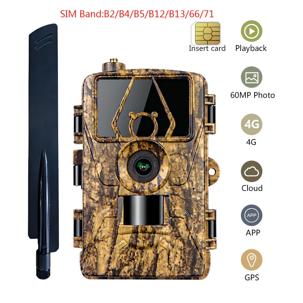 Outdoor Hunting Camera Wifi - 1 adet HD8K Kızılötesi Kamera Gözetim