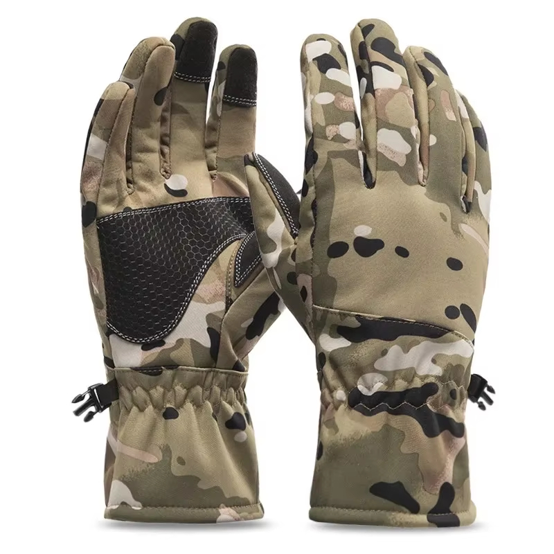Outdoor Hunting Gloves - Tactics Outdoors Kamuflaj Av Sıcak Tutma