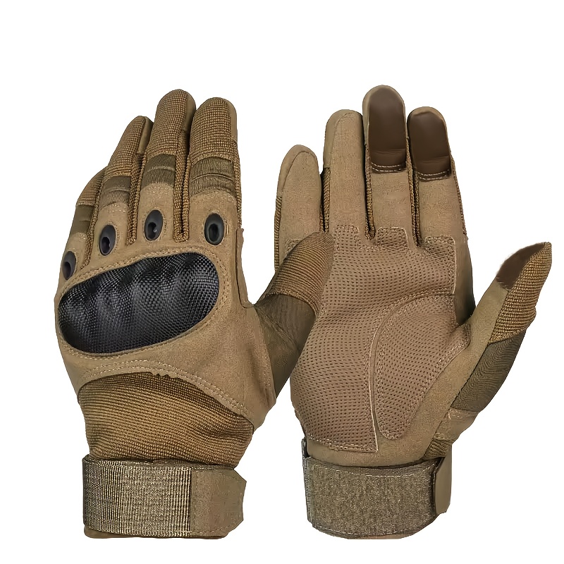 Outdoor Hunting Gloves - Yeni Erkek Tam Parmak Taktik Eldivenleri,