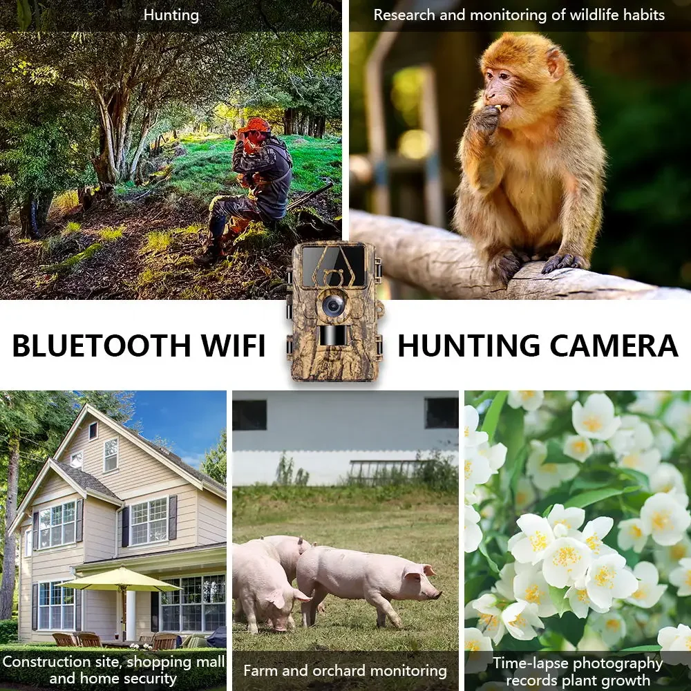 8K WiFi PR801W Su Geçirmez İzl - Outdoor Hunting Camera Wifi incelemesi ve fiyatı