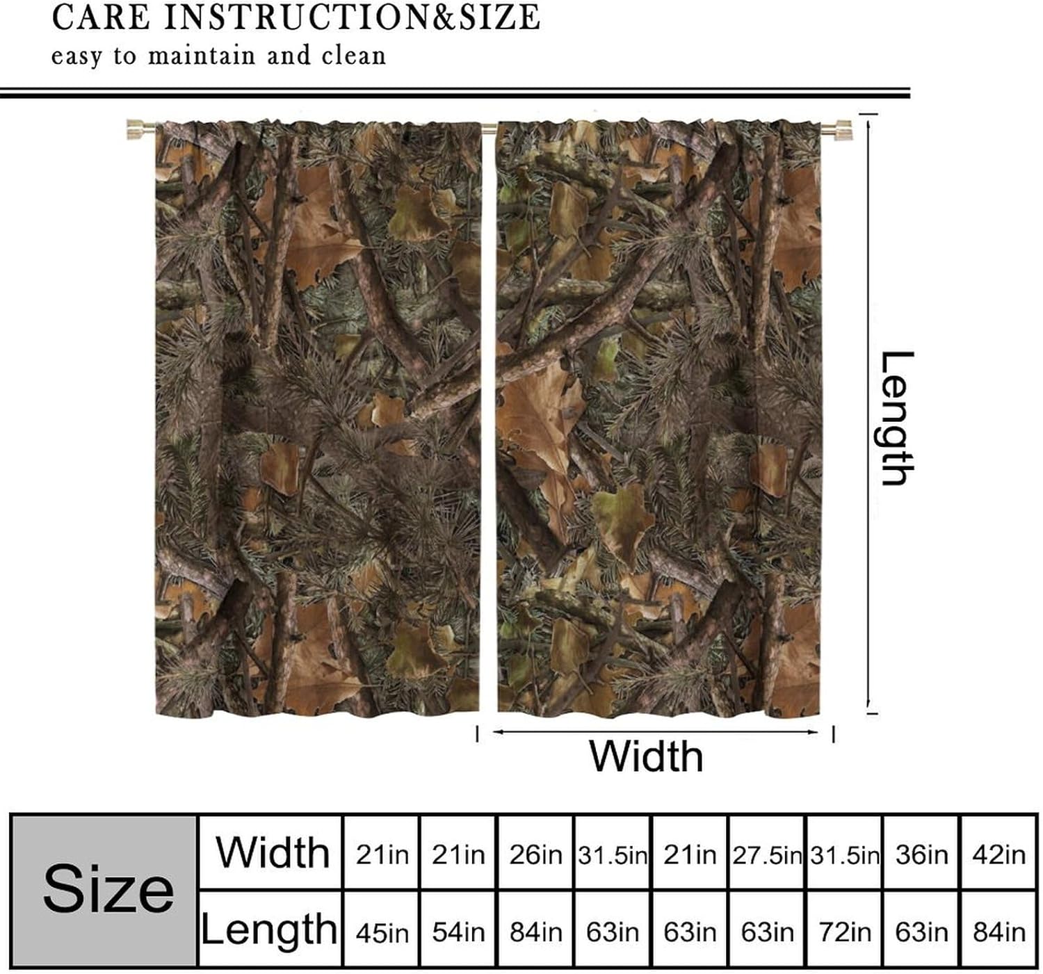 Erkek Çocuk Odası için Kamufla - Hunting And Camping In Forest incelemesi ve fiyatı
