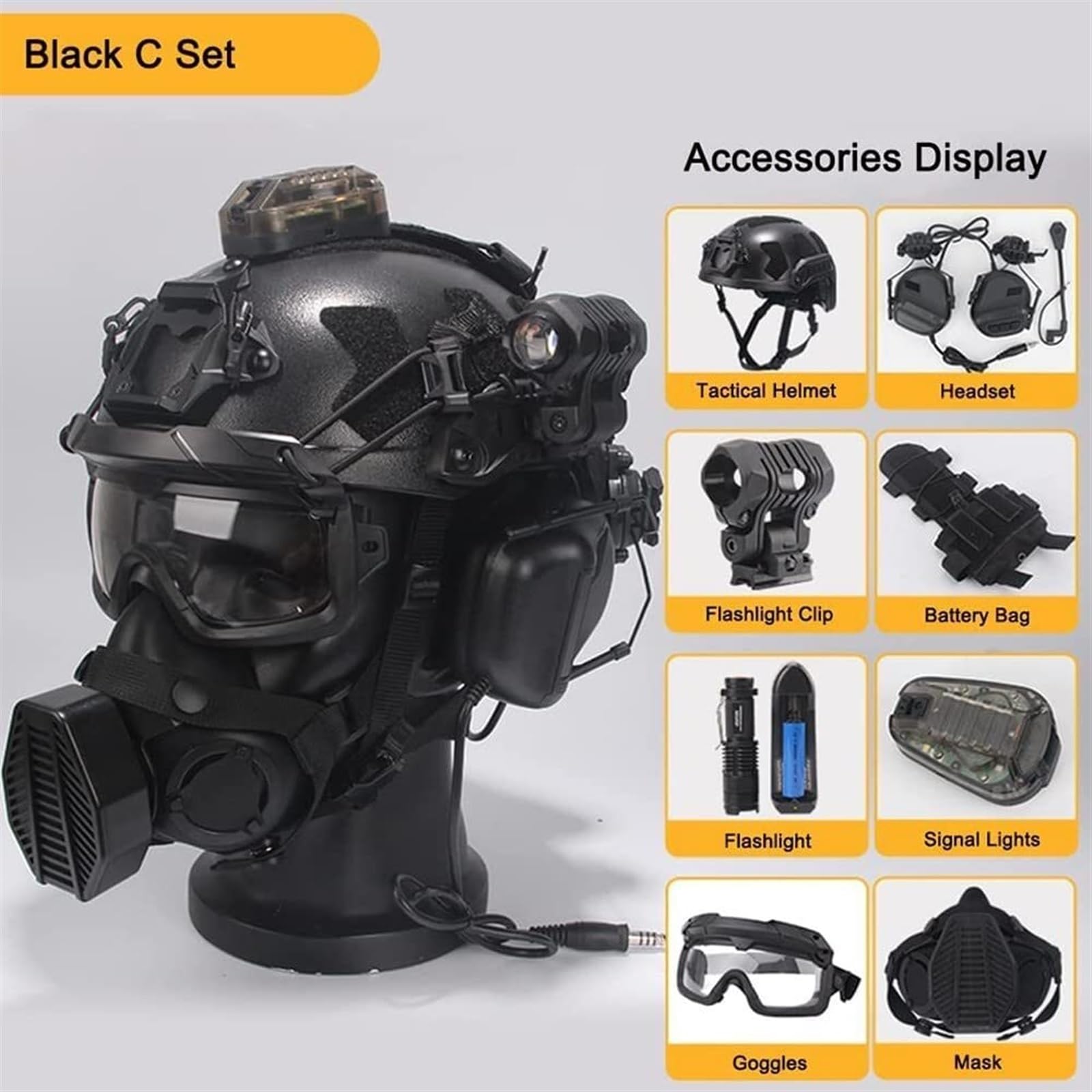 Airsoft Kask Seti Gürültü Azal - Outdoor Hunting Movies incelemesi ve fiyatı