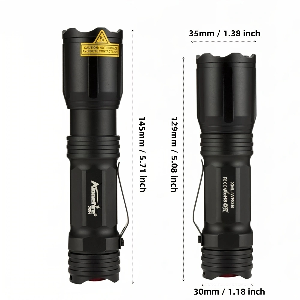 Zoom 4 Renkli Işık LED El Fene - Outdoor Hunting Photography incelemesi ve fiyatı