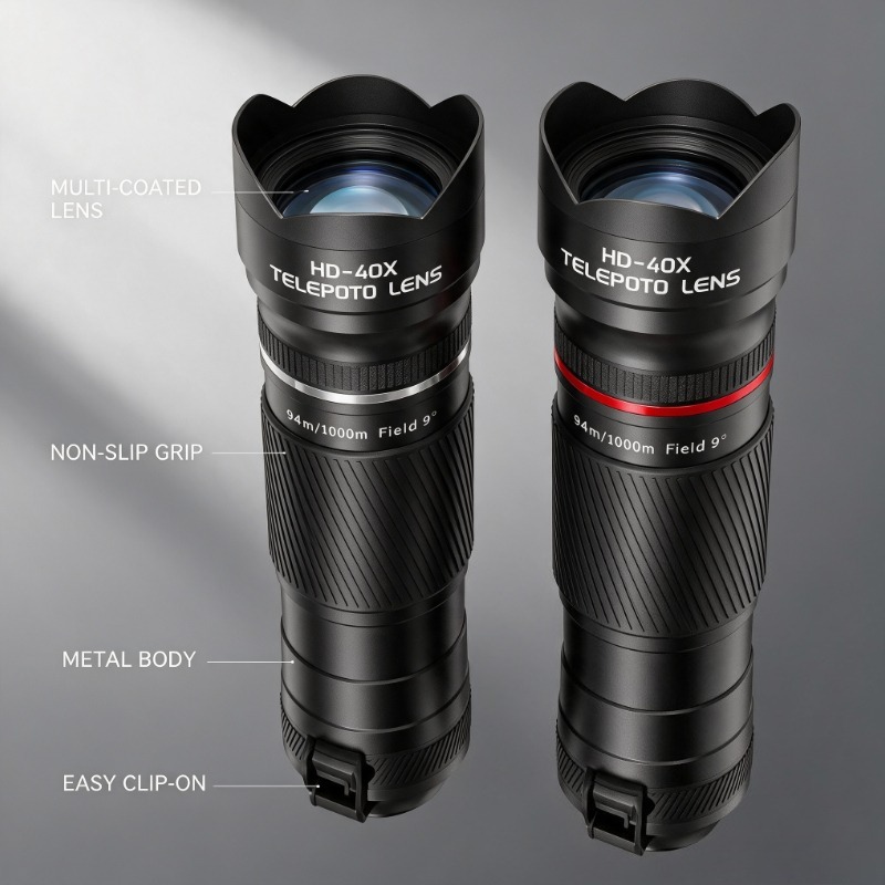 HD-40X Telefoto Lens, Akıllı T - Outdoor Hunting Photography incelemesi ve fiyatı