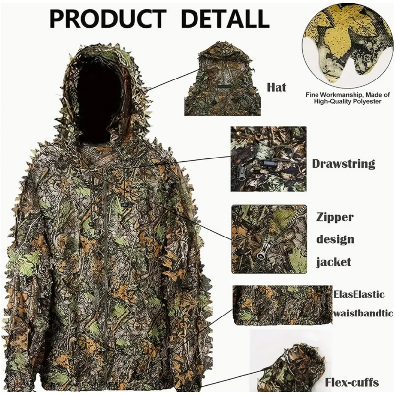 3D Yaprak Kamuflaj Av Kıyafeti - Outdoor Hunting Photography incelemesi ve fiyatı