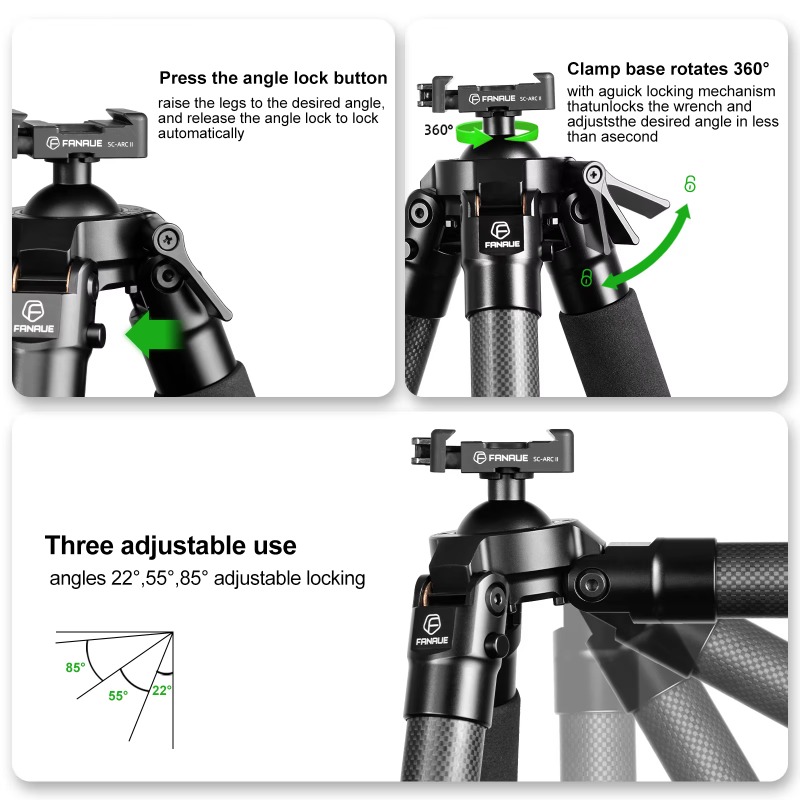 Açık Hava Karbon Fiber Tripod  - Outdoor Hunting Photography incelemesi ve fiyatı