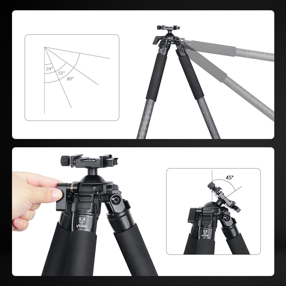 VICELK MK323 Karbon Fiber Trip - Outdoor Hunting Photography incelemesi ve fiyatı