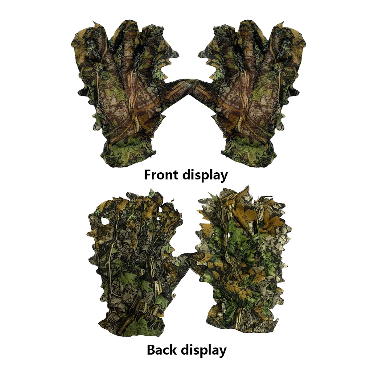 3D Kamuflaj Yaprak Av Eldivenl - Outdoor Hunting Gloves incelemesi ve fiyatı